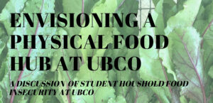 Food security at UBCO presentations