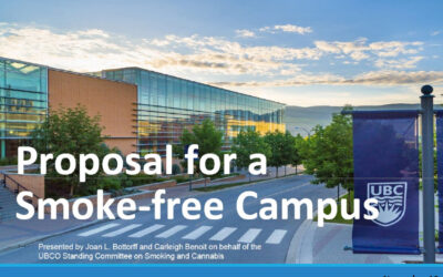 Smoke-free campus plan for UBCO