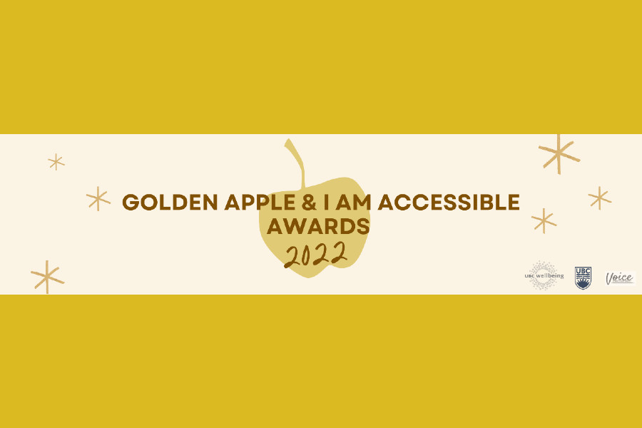 Golden Apple and I am Accessible Award Winners 2022